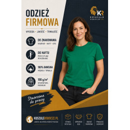 T-SHIRT PREMIUM 190 g/m²-Kelly Green