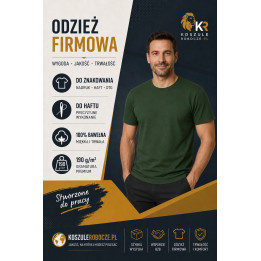 T-SHIRT PREMIUM 190 g/m²-Bottle Green